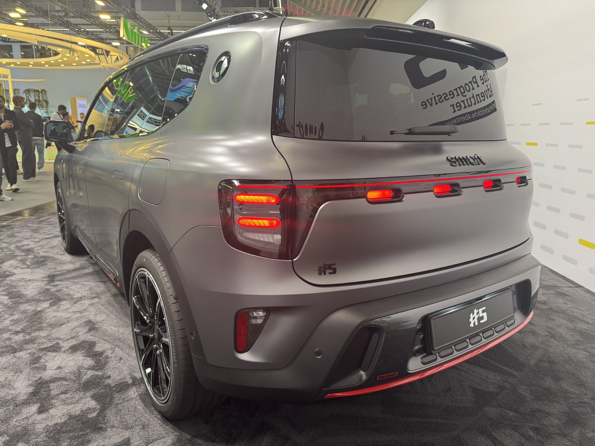 2025慕尼黑车展：smart #5 BRABUS亮相