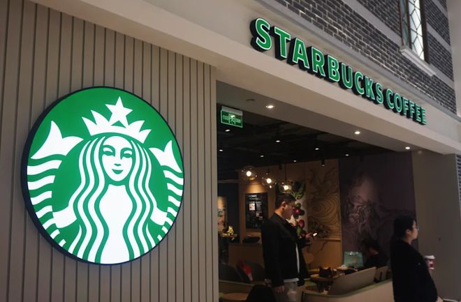 星巴克时代广场店__星巴克代下