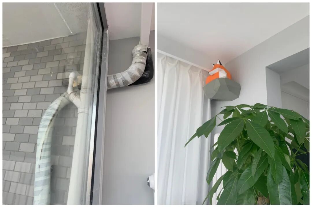 空调管子太丑怎么办？看了网友家的做法后，发现全是绝妙点子__空调管子太丑怎么办？看了网友家的做法后，发现全是绝妙点子