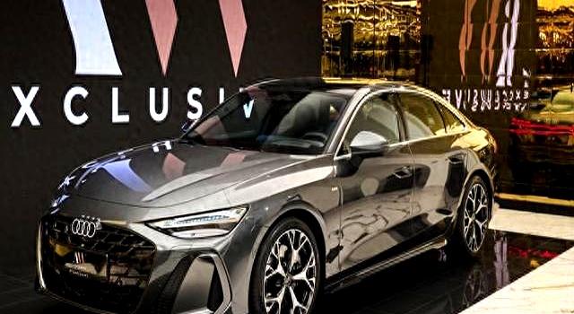 全新奥迪A6L登场,造型如液态金属,颜值帅到爆!-有驾