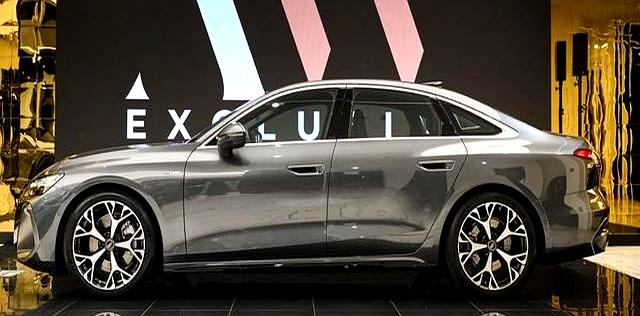 全新奥迪A6L登场,造型如液态金属,颜值帅到爆!-有驾