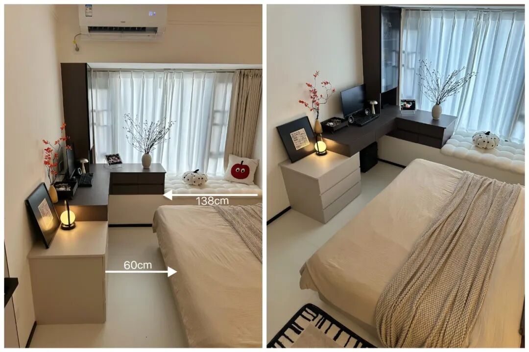 果然还是年轻人“鬼点子”多！飘窗换个思路设计，实用性直接翻倍_果然还是年轻人“鬼点子”多！飘窗换个思路设计，实用性直接翻倍_