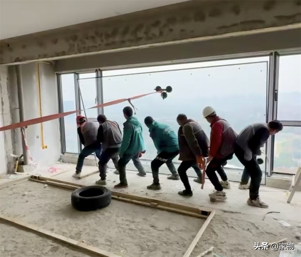 落地窗网红照__股圈链敢用吗