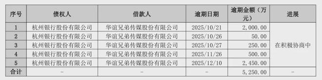 昔日“影视一哥”债务逾期__昔日“影视一哥”债务逾期